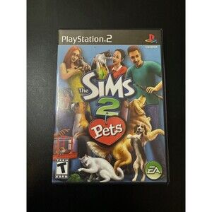 Sims 2 Pets Greatest Hits Sony Playstation2 PS2 Video game